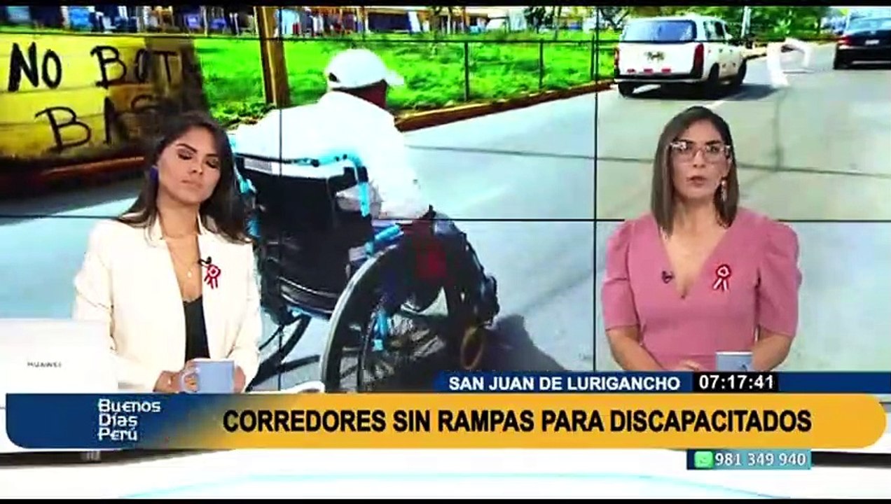 Corredores complementarios carecen de rampas para discapacitados