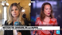 France : Elisabeth Borne dénonce une motion de censure 