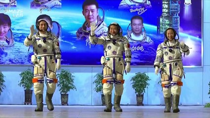 After 6 Months in Space China’s Shenzhou-13 Crew Talk Being Astronauts