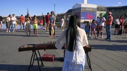 【周杰伦｜最伟大的作品Greatest Works of Art】法国街头，古筝演奏