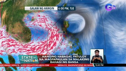 Hanging Habagat, patuloy na magpapaulan sa malaking bahagi ng bansa | SONA