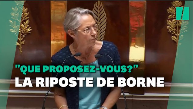 Que proposez-vous ? Face à la NUPES, la charge de Borne