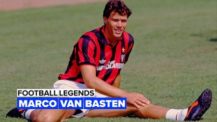 What to know about the greatest football striker Marco Van Basten