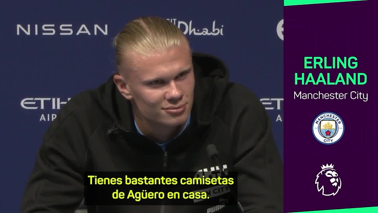 Rueda de prensa: Erling Haaland