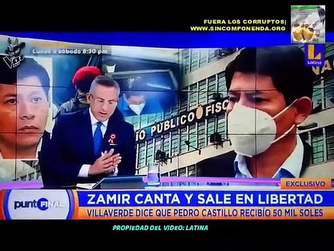 UNA MUESTRA DE LO QUE ES CASTILLO: NUEVAS CONFESIONES DE ZAMIR HUNDEN A CASTILLO