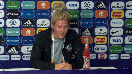 Sarina Wiegman and Millie Bright on England's Euro 22 game against Norway