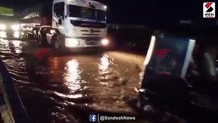 પાલનપુરમાં અડધા કલાકના વરસાદમાં જળ બંબાકાર