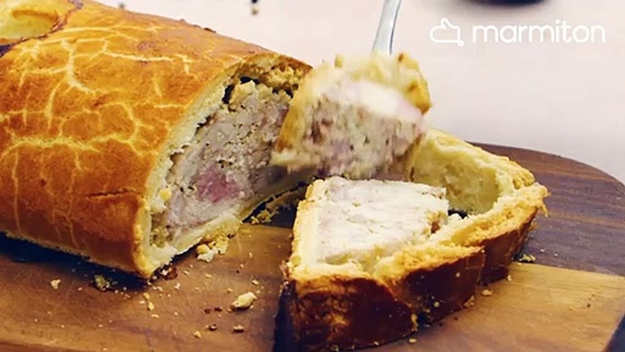 Complétez vos plats avec ce délicieux pâté en croûte, cuit à la perfection !