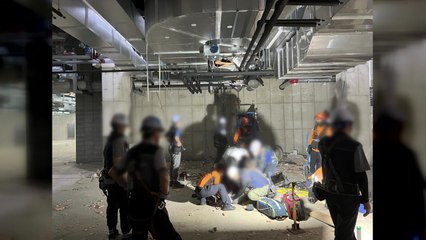 경기 과천 지식정보타운 공사 현장에서 배관 터져...3명 부상 / YTN