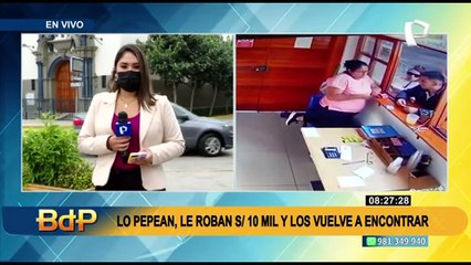 Encontró a quienes lo pepearon: Víctima se cruzó con delincuentes que le robaron S/10 mil