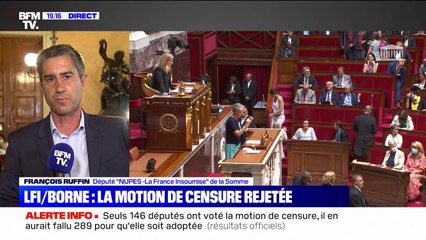 Pour François Ruffin, le RN est "une opposition en carton-pâte"