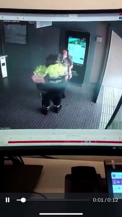 Apuñalamiento de un vigilante de seguridad en Igualada