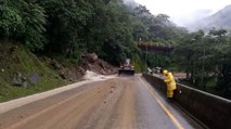 Habilitan vía al Llano con paso restringido: estos son los cinco puntos críticos