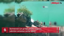 Yürek yakan görüntü! Cenazeye sarılıp ağladı