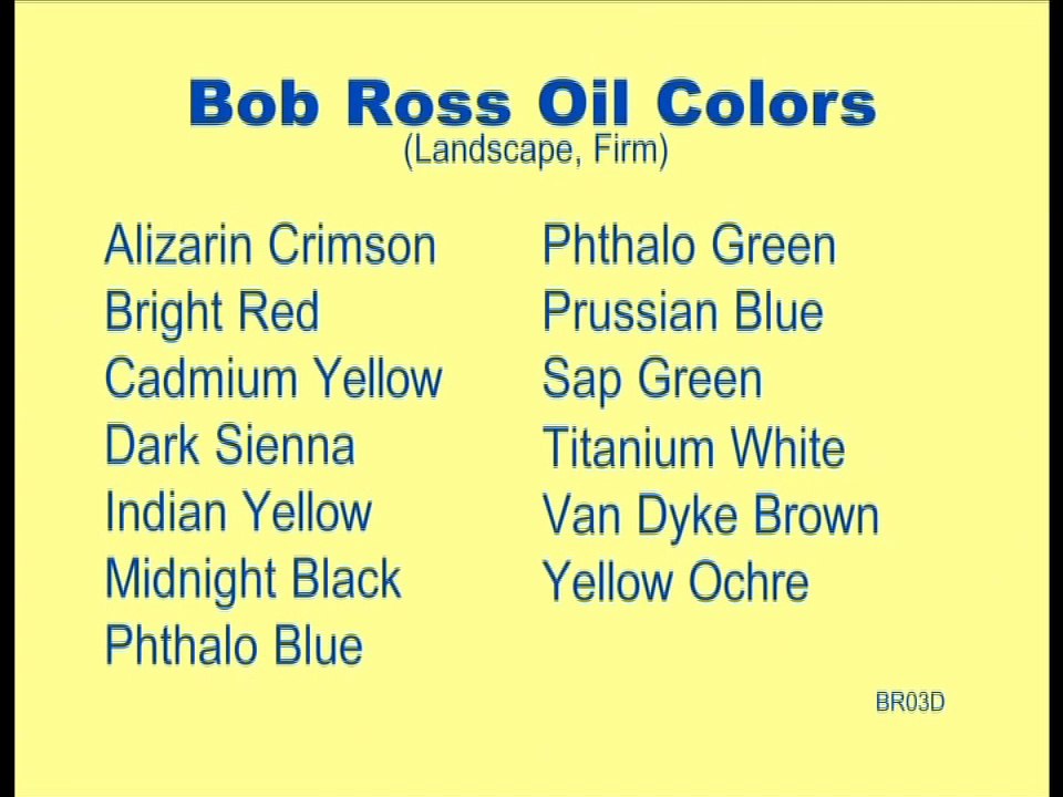 Bob Ross - One Hour Special - The Grandeur of Summer