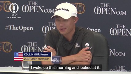 'It sucked!' - Morikawa reluctant to return Claret Jug