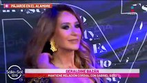 'Solo somos amigos' Geraldine Bazán desmiente romance con Alejandro Nones