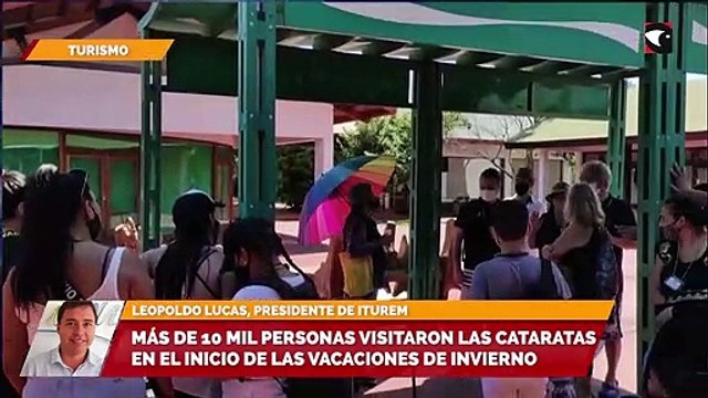 Más de 10 mil personas visitaron las Cataratas en el inicio de las vacaciones de invierno