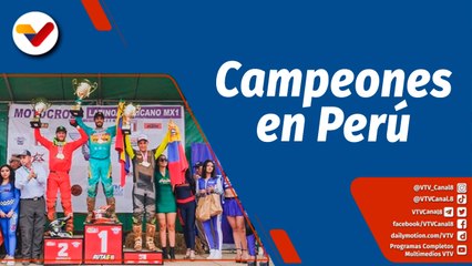 Deportes VTV  | Venezuela campeón latinoamericano de Motocross en Perú