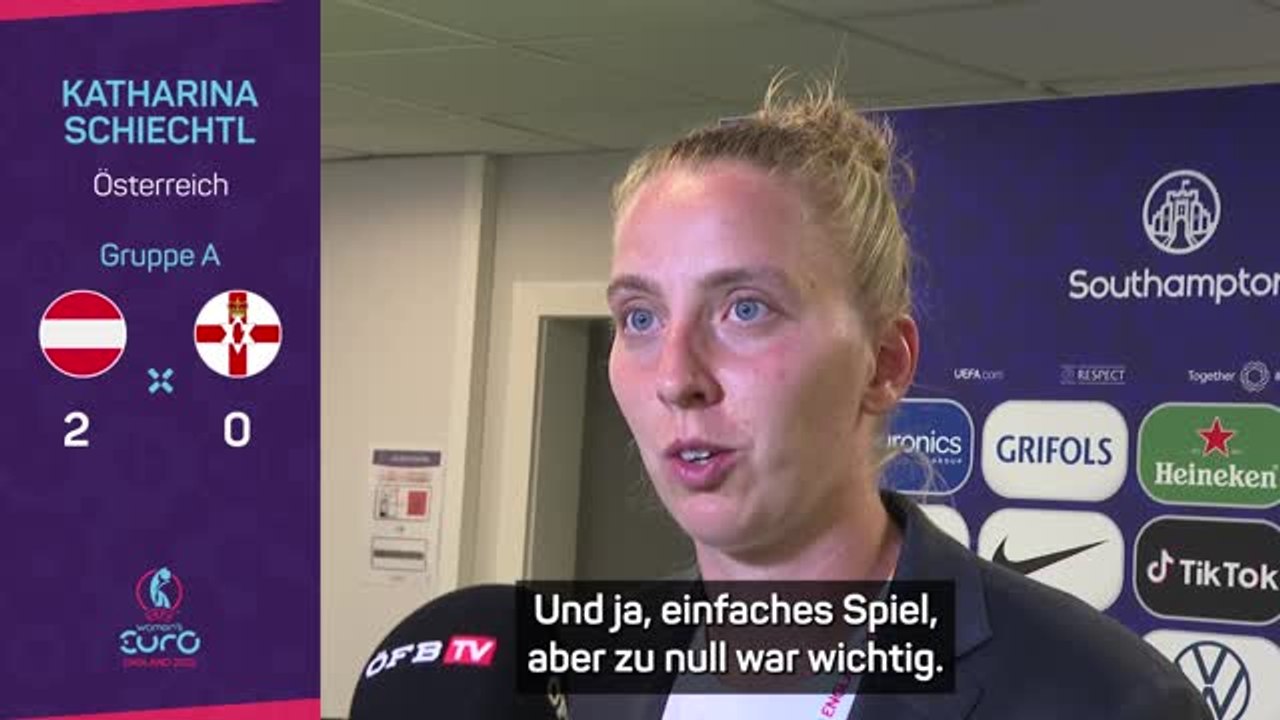 Torschützin Schiechtl: 'Großes Ziel erreicht'