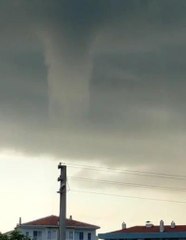 Alaplı-Akçakoca arasında dev hortum vatandaşları korkuttu