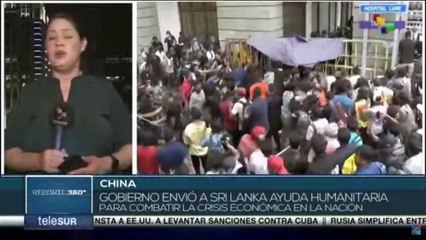 Gobierno chino ratificó su disposición a cooperar con Sri Lanka para reconstruir la estabilidad social