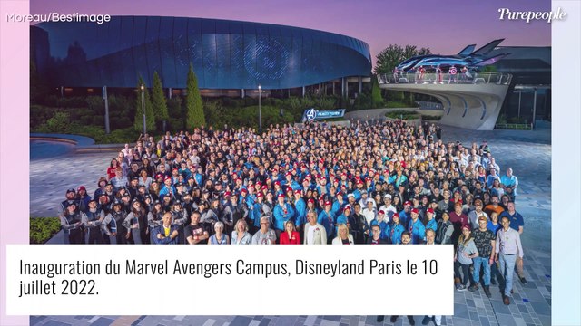 Brie Larson, Soprano... Du beau monde pour l'inauguration de l'Avengers Campus à Disneyland Paris