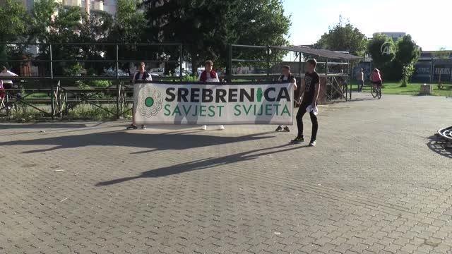 Kuzey Makedonya'da Srebrenitsa soykırımı kurbanları anıldı