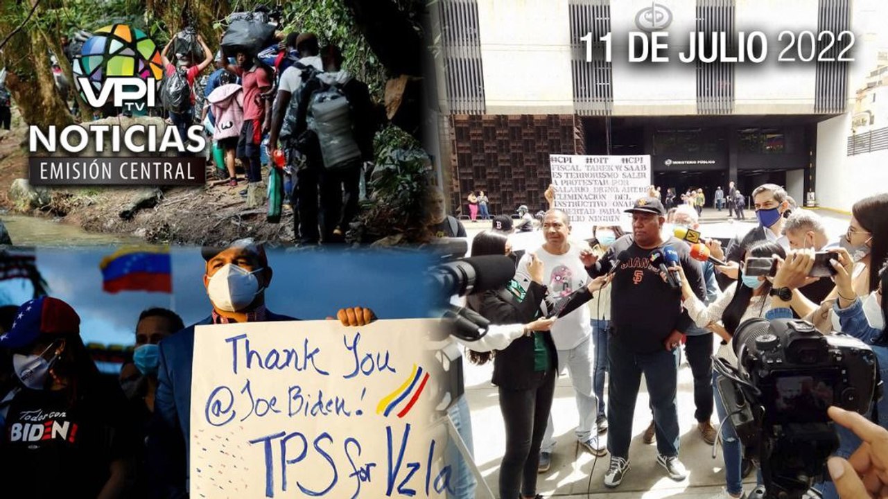 En Vivo | Noticias de Venezuela hoy - Lunes 11 de Julio - VPItv Emisión Central