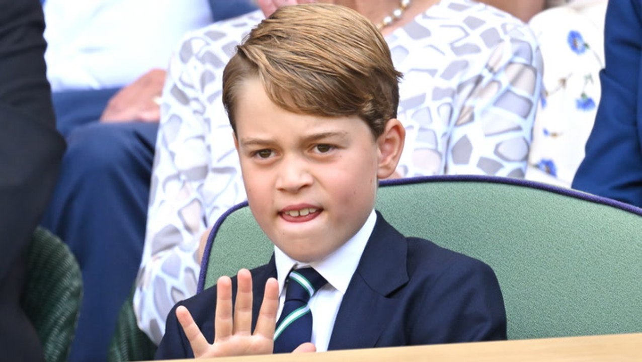 Kurz vor seinem 9. geburtstag: prinz george stiehlt in wimbledon allen die show