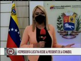 Vicepresidenta Ejecutiva Delcy Rodríguez recibe al Presidente de la Conmebol Alejandro Domínguez