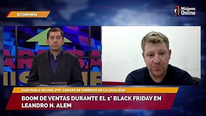 Boom de ventas durante el 1° black friday en Leandro N. Alem