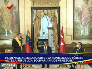 Embajador de Türkiye  Şevki Mütevellioğlu culmina misión diplomática en Venezuela