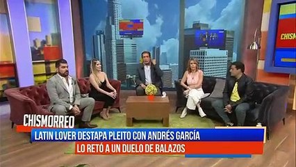 'Latin Lover' destapa pleito con Andrés García