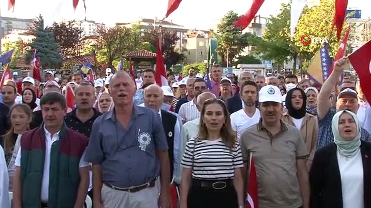 Srebrenica Soykırımı'nın yıl dönümünde konuşan TBMM Başkanı Şentop: "27 yıl önce Avrupa'nın ortasında yaşana bu soykırım, tarihin en alçak soykırımı"