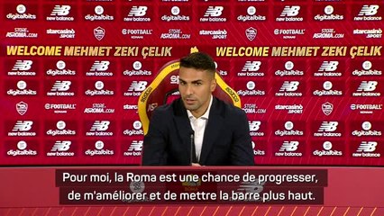 AS Rome - Çelik : “La Roma est une chance de progresser”