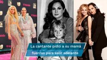 Paulina Rubio dedica emotivo mensaje a su mamá durante un concierto