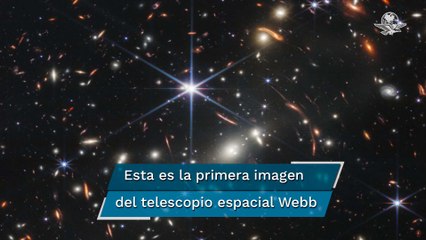 “Es un día histórico”: Biden muestra la primera imagen a color del universo
