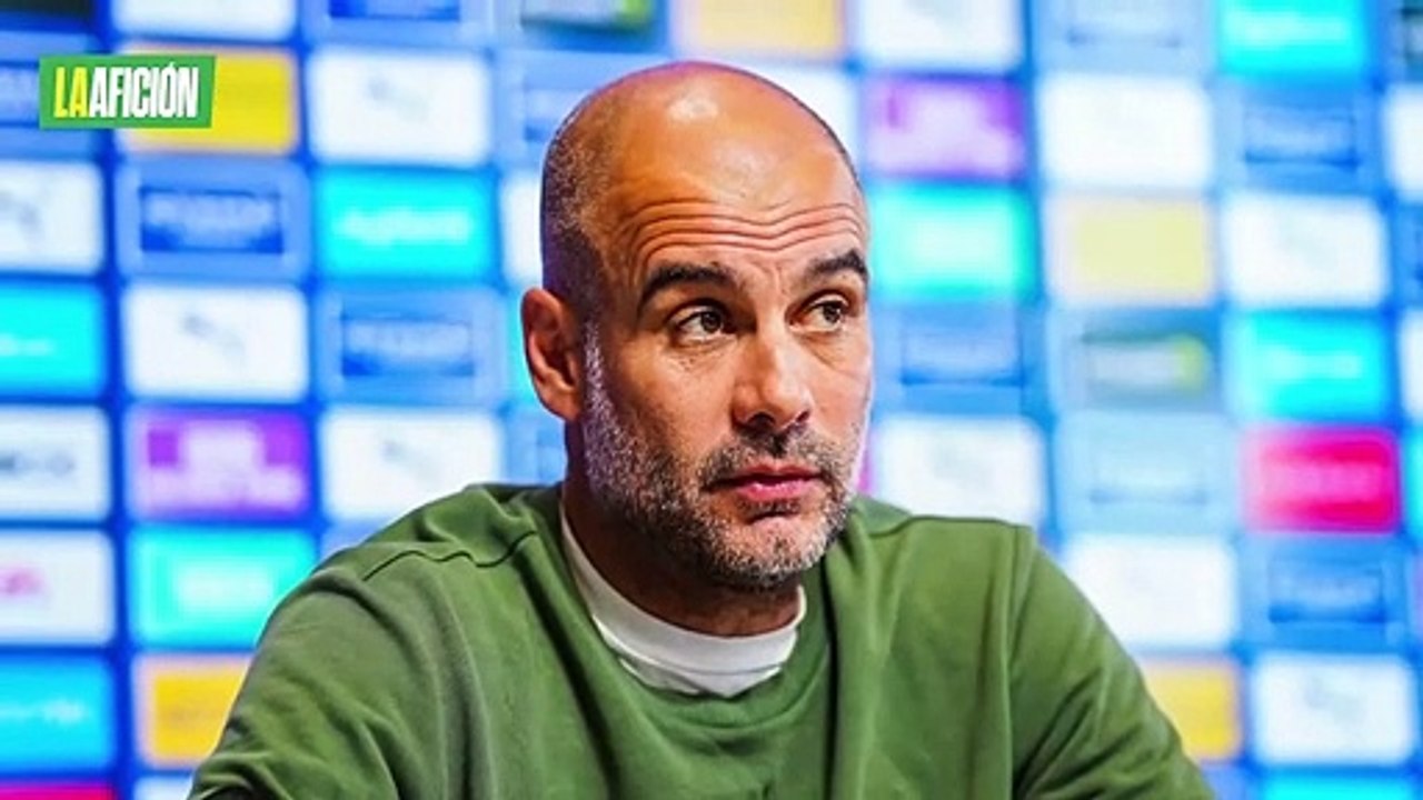 Guardiola empuja a niño y niega fotos en Barcelona: “No te cuesta nada”