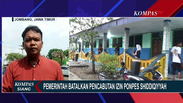 Pencabutan Izin Ponpes Shiddiqiyyah Jombang Dibatalkan, Kegiatan Belajar Santri Akan Kembali Dimulai
