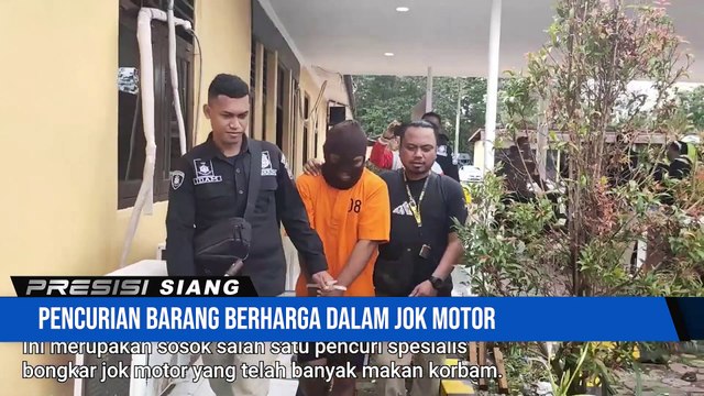 Satreskrim Polres Mimika Ungkap Kasus Pencurian Barang dalam Jok Motor