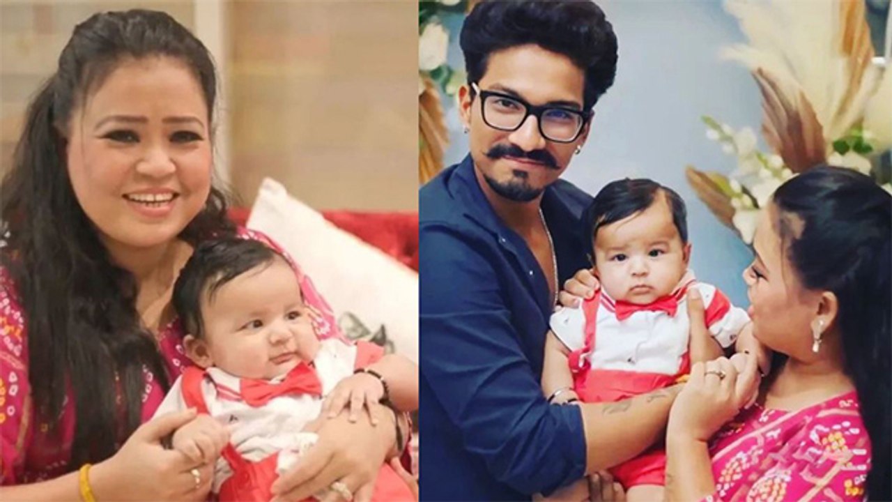 Bharti Singh Harsh Limbachiyaa Son Laksh Face R...