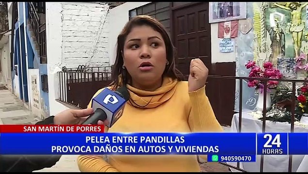 Batalla campal en SMP: Vándalos atacan a vecinos y destruyen vehículos