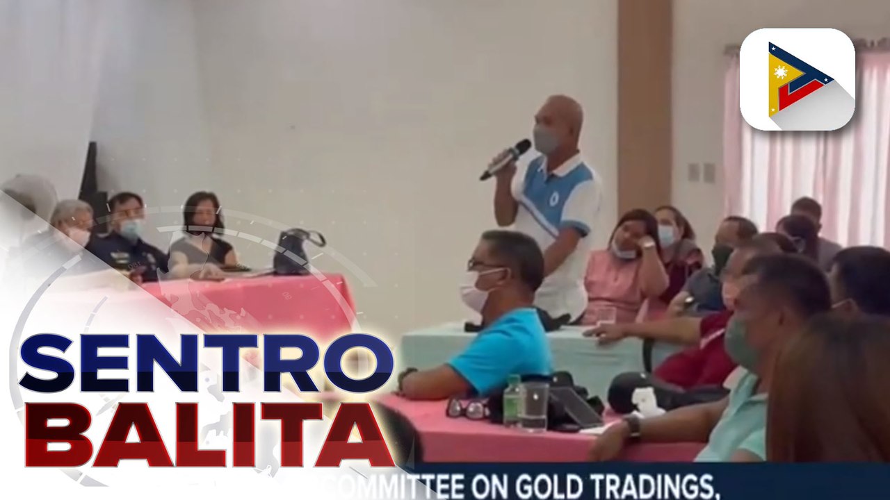 BSP at Inter-agency Subcommittee on Gold Trading, nakipagpulong sa small-scale miners sa Davao de Oro; Exemption sa tax ng mga gintong ibebenta sa BSP, ipinanawagan
