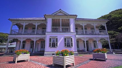 World Heritage Site "Sankaku West Port" that supported the Industrial Revolution of Meiji Japan