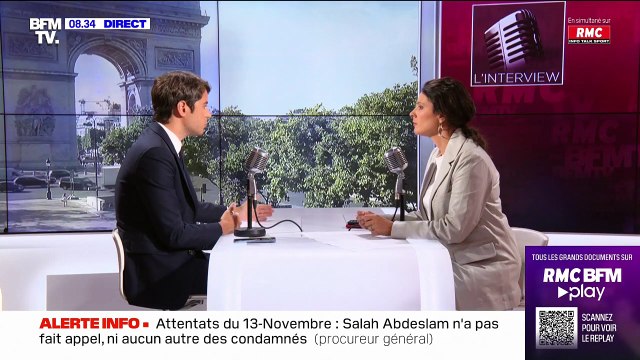 Gabriel Attal: La motion de censure d'hier montre la fragilité de la Nupes