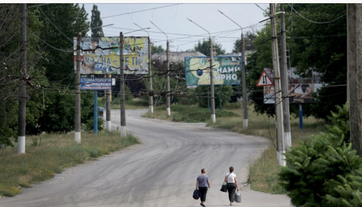So wenig einheimische Zivilisten bleiben tatsächlich in Donezk
