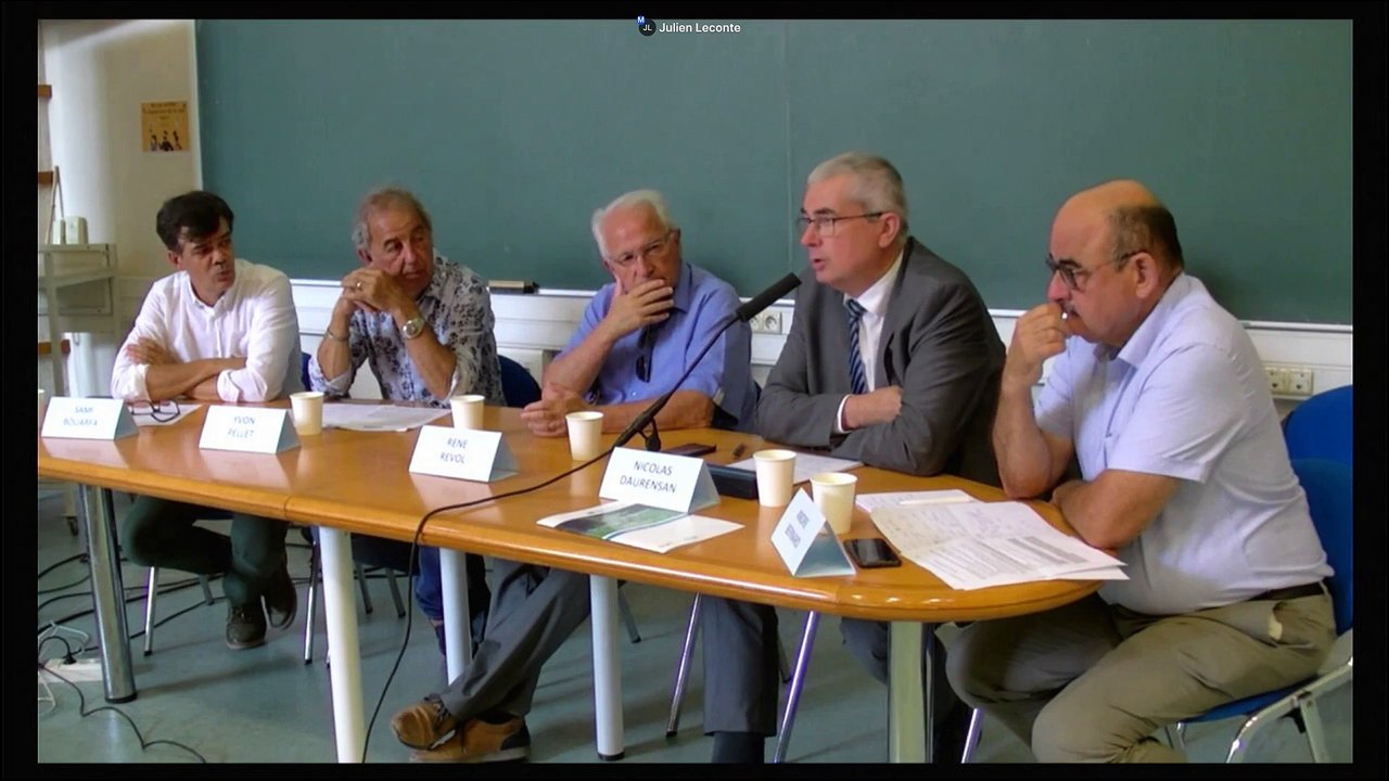 Conférence de presse pour le lancement de la chaire partenariale Eau, Agriculture et Changement Climatique