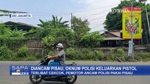 Terlibat Cekcok dan Diancam Pisau, Seorang Anggota Polisi Keluarkan Pistol