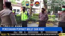Tim Satgas Ops Aman Nusa II Semeru Polda Jatim CEGAH PMK